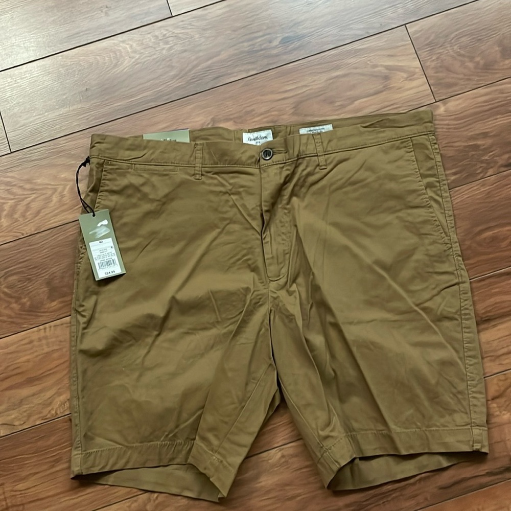Goodfellow flat front shorts.